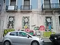 Grafiti - Praça da Alegria, Lisboa