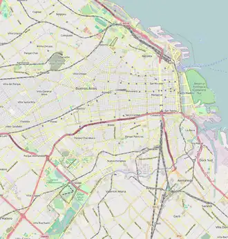 De los Incas - Parque Chas está localizado em: Grande Buenos Aires