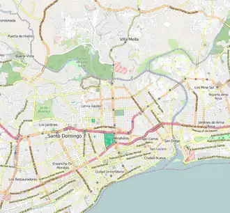 Hermanas Mirabal está localizado em: Grande Santo Domingo