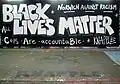 Grafiti Black Lives Matter