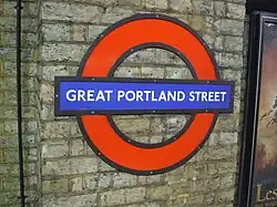 Roundel da plataforma