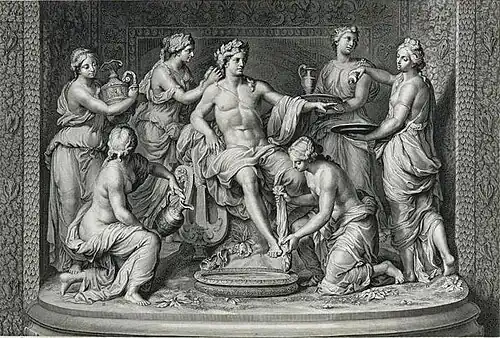 Apollo attended by nymphsby François Girardon and Thomas Regnaudin, ca.&nbsp;1670