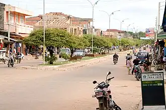 Rua em Guayaramerín