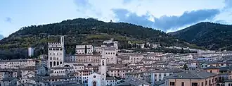 Panorama de Gubbio.