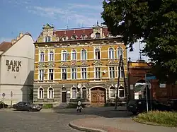 Antiga clínica na rua Dąbrowskiego