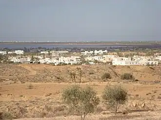 Guellala vista desde a colina do Museu de Guellala
