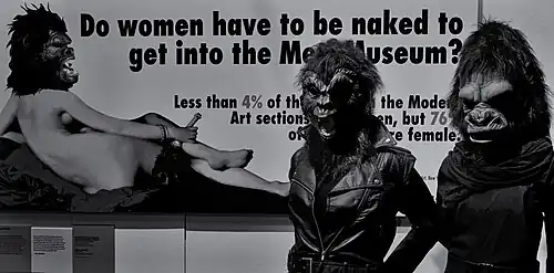Guerrilla Girls - V&A Museum, London