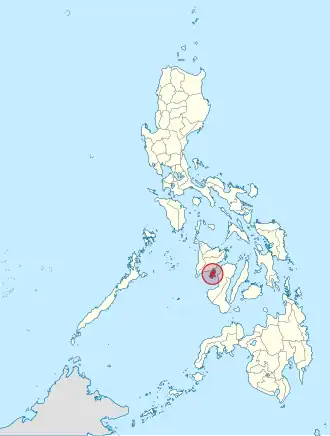 Guimaras na Visayas Ocidentais Coordenadas : 10°34'N, 122°35'E
