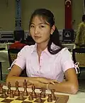 Guliskhan Nakhbayeva, enxadrista cazaque.