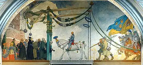 Gustav Vasas intåg, 1908 (A entrada de Gustav Vasa em Estocolmo em 1523)