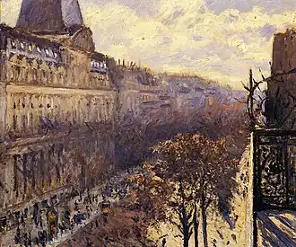 Boulevard des Italiens, óleo sobre tela (1880)