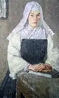 A freira (Glynn Vivian), cerca de 1915-1920, óleo sobre tela