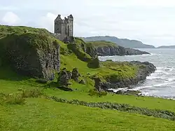 Castelo de Gylen em Kerrera