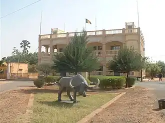 Localização de Caies no Mali