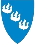 Brasão da comuna de Høyanger