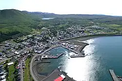 Vista aérea da cidade