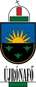 Brasão de armas de Újrónafő