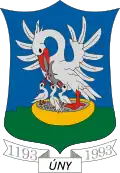 Brasão de armas de Úny