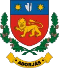 Brasão de armas de Adorjás