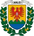 Brasão de armas de Arló