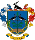 Brasão de armas de Atkár