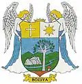 Brasão de armas de Bózsva