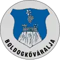 Brasão de armas de Boldogkőváralja