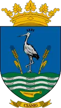 Brasão de armas de Csánig