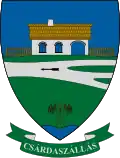 Brasão de armas de Csárdaszállás
