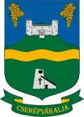 Brasão de armas de Cserépváralja