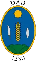 Brasão de armas de Dad