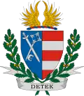 Brasão de armas de Detek