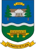 Brasão de armas de Dunatetétlen