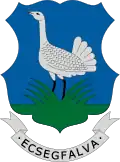 Brasão de armas de Ecsegfalva