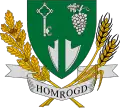 Brasão de armas de Homrogd