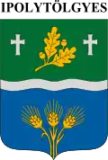 Brasão de armas de Ipolytölgyes