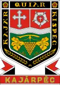 Brasão de armas de Kajárpéc