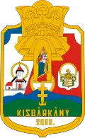 Brasão de armas de Kisbárkány