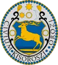 Brasão de armas de Kisoroszi