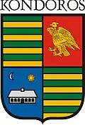 Brasão de armas de Kondoros