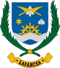 Brasão de armas de Lapáncsa