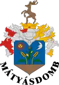 Brasão de armas de Mátyásdomb
