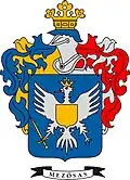 Brasão de armas de Mezősas