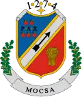 Brasão de armas de Mocsa