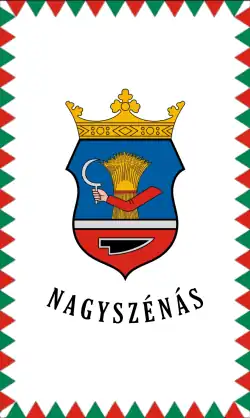 Bandeira de Nagyszénás