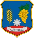 Brasão de armas de Nagytótfalu
