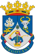 Brasão de armas de Orgovány