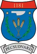 Brasão de armas de Pécsudvard
