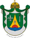 Brasão de armas de Rábacsécsény