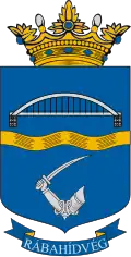 Brasão de armas de Rábahídvég